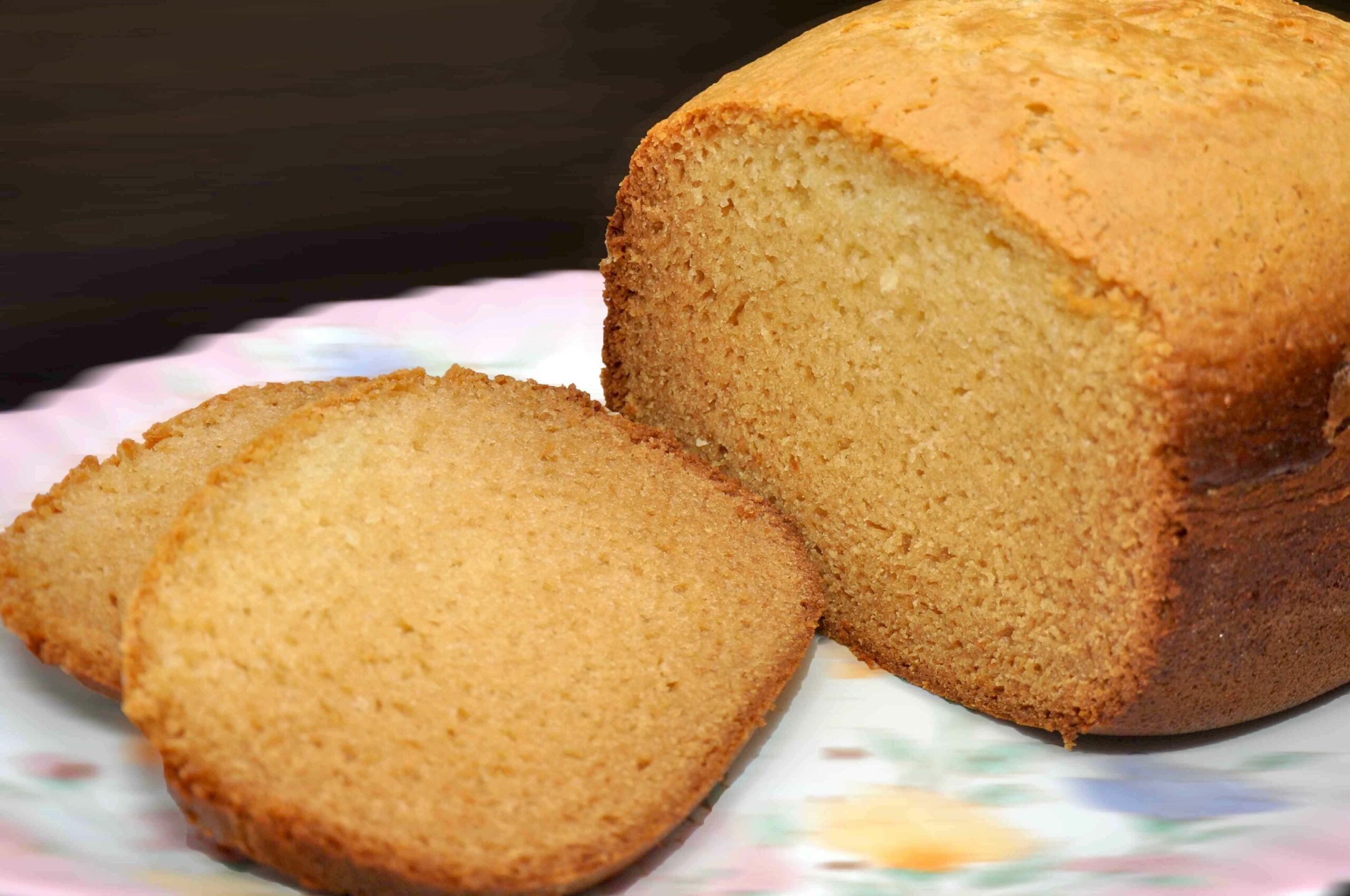 vanilla cake slices.