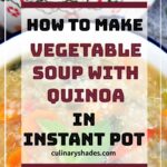instant pot quinoa soup.
