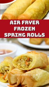 Frozen Spring Rolls pin.