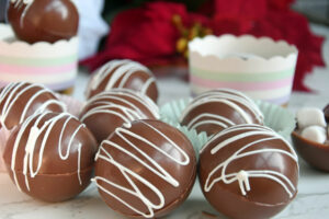 hot cocoa bombs.