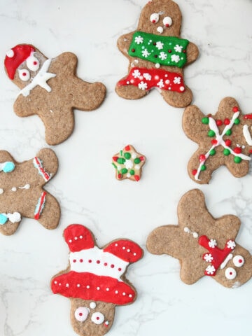 Gingerbread cookies.